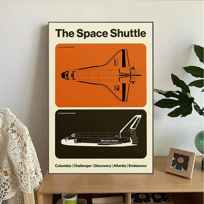 Minimalist Iconic Aviation Sup - Star Map Poster recension och pris