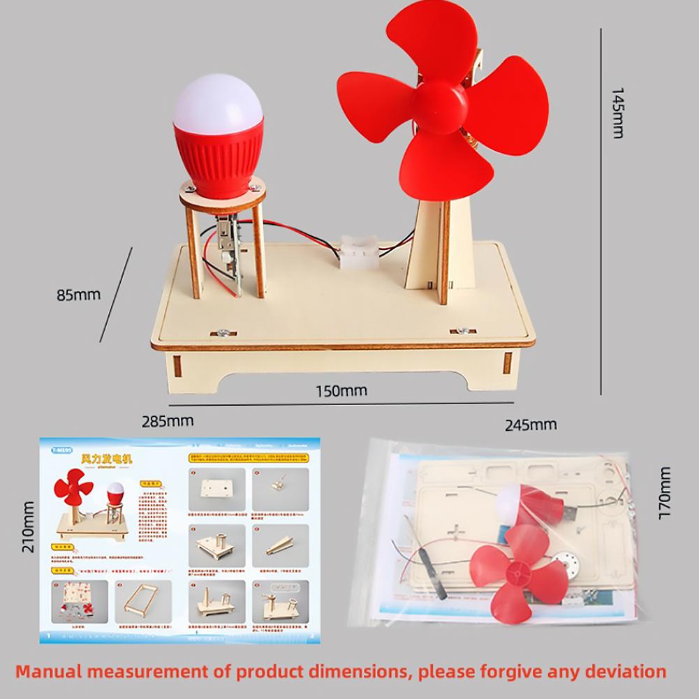 DIY Wind Power Generation Ligh - Science Kit recension och pris