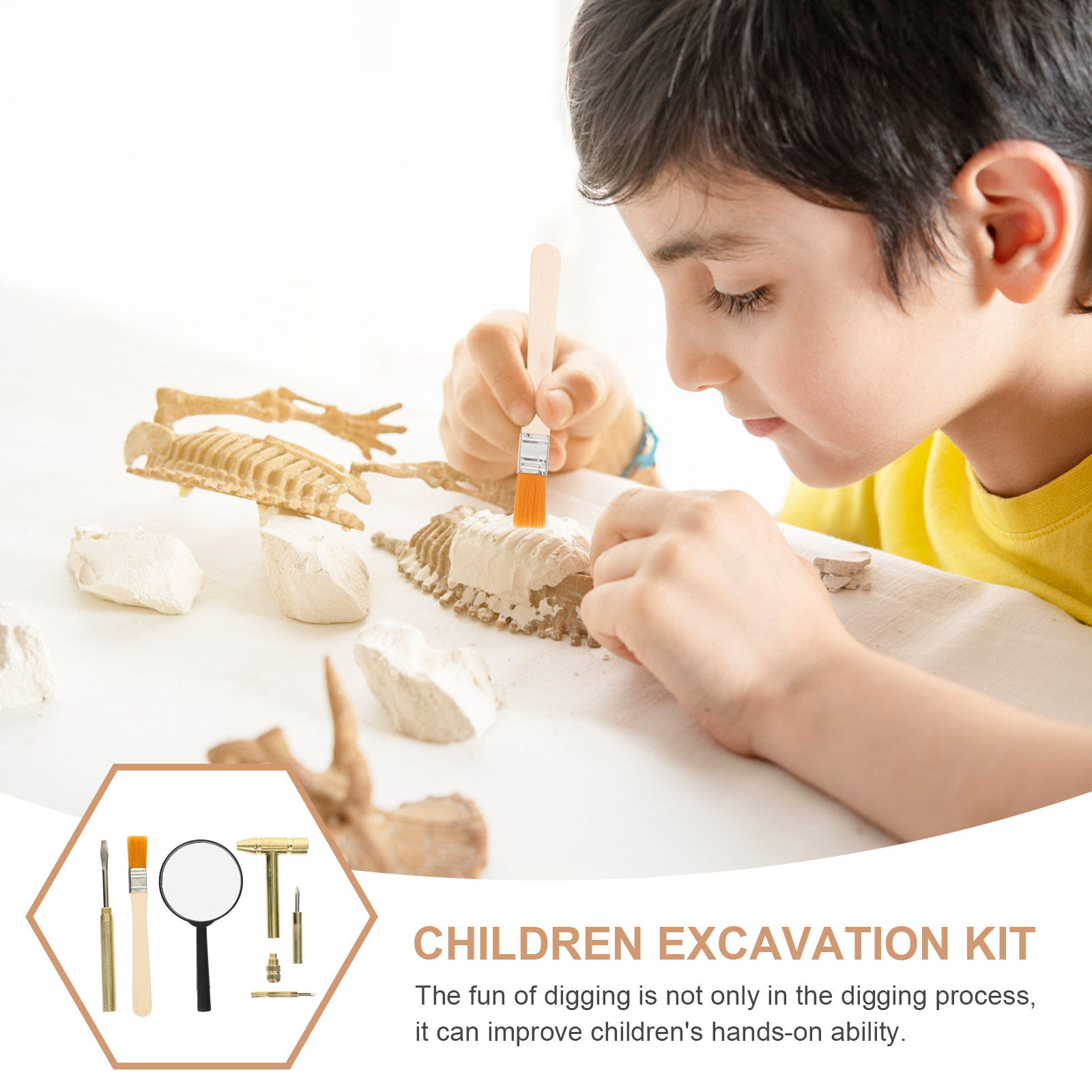 1Set Kid Excavation Tool Set S - Science Kit recension och pris
